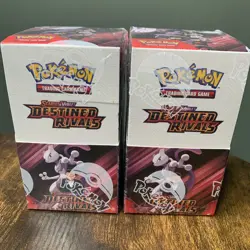 Pokemon TCG | Destined Rivals | 18 Pack Booster Box | New & Sealed | X2 🔥 - Image 2