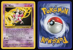 Mr. Mime 27/130 Rare Base Set 2 Pokemon English MP - Image 3
