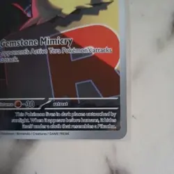Pokemon - Team Rocket’s Mimikyu 238/217 IR Ascended Heroes - Image 5