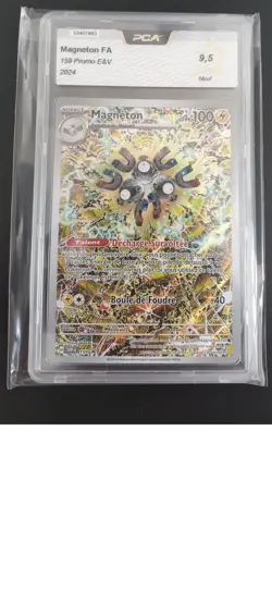 Carte Gradee Pokemon PCA 9,5 Magneton AR SVP159 - Promo EV FR - Image 1