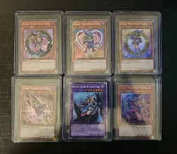 6 Dark Magician Girl Set Platinum Secret Alt Arts NM YuGiOh TCG - Image 1