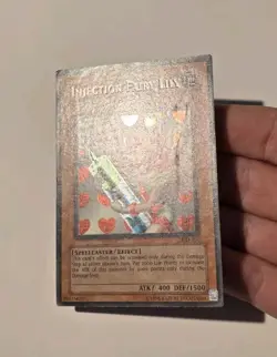 Yugioh Injection Fairy Lily LOD-100 Secret Rare MP - Image 4