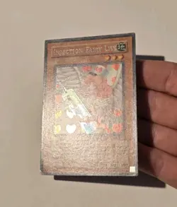 Yugioh Injection Fairy Lily LOD-100 Secret Rare MP - Image 5