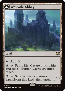 MTG Foil - Westvale Abbey - 287 / NM / English - Image 1