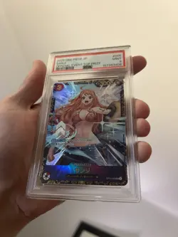 PSA 9 Sanji Nami 005 Official Event Top Prize Promo Foil Japanese One Piece - Image 2