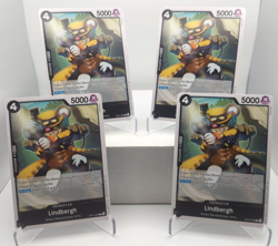 Lindbergh Playset - OP12-095 x4 - Legacy of the Master - One Piece TCG - Image 1