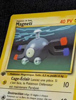 Carte Pokemon Magneti 53/102 Edition 1 Set de Base wizards Francais VF - SDB - Image 3