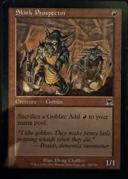 Skirk Prospector - Onslaught - Magic The Gathering MTG Card - Image 1