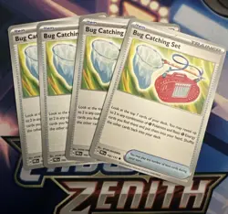 4x Bug Catching Set 102/131 x4 - Prismatic Evolutions - Pokemon TCG - Playset - Image 1