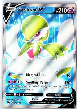 Gardevoir V 070/073 Ultra Rare Champion's Path Pokemon Near Mint - Image 1