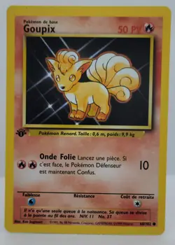 Carte Pokemon GOUPIX 68/102 set de base Wizards 1999 EDITION 1 FR NEAR MINT - Image 1