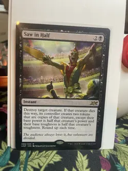 Saw in Half #88 (NM) Unfinity UNF Magic MTG Non foil Magic The Gathering - Image 1