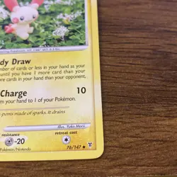 Pokemon Plusle 76/147 Uncommon Supreme Victors 2009 Regular NM Near Mint - Image 2
