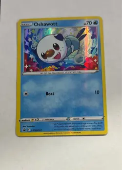 Oshawott SWSH222 Sword & Shield Black Star Promos Promo NM Pokemon TCG - Image 1