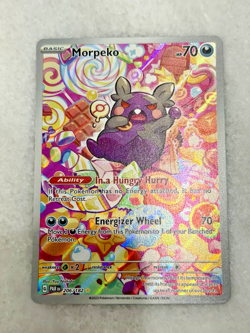 Pokemon Company Morpeko SV04 Paradox Rift 206/182 Illustration Rare Holo 2023 - Image 1