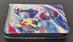 Unbranded 4 Pocket Zippered Binder Album Ash Ketchum & Pikachu Theme Pokemon TCG - Image 3