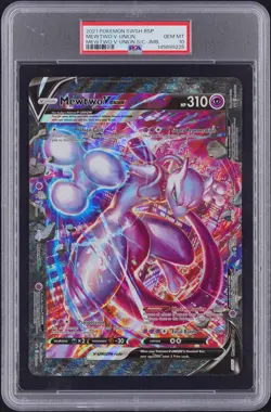 Mewtwo V-union Special Collection-jumbo Swsh Black Star Promo Pokemon PSA 10 - Image 1