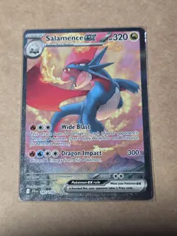 Salamence EX 187/159 Pokemon TCG Journey Together SIR NM+ - Image 1