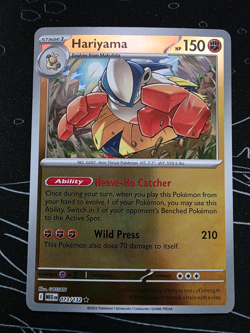 Hariyama 73/132 Both Holo and Reverse Holo - Pokemon Mega Evolution - Image 3