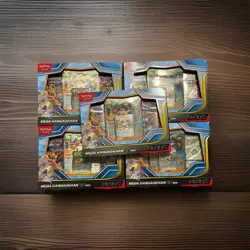 Pokemon TCG Mega EX Kangaskhan Box Lot Of 5 - Image 1
