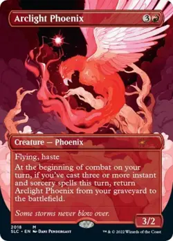 Arclight Phoenix (Borderless) -Foil Near Mint MTG - Image 1