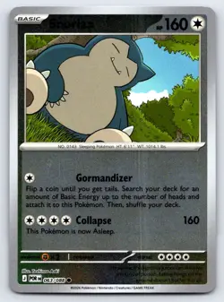 Snorlax 063/088 Common Perfect Order Pokemon Reverse Holo Near Mint - Image 1
