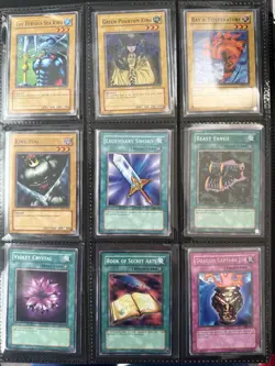 COMPLETE LOB-E Legend Of Blue Eyes White Dragon Yugioh English EU FULL SET NM-HP - Image 4