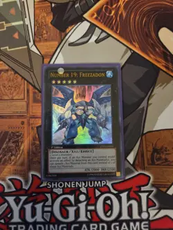 YUGIOH NUMBER 19: FREEZADON ZTIN-EN003 ULTRA 1ST ED NM - Image 1