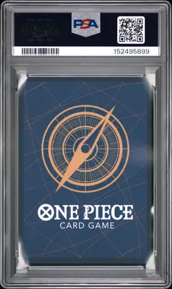 2025 ONE PIECE PROMOS ILLUSTRATION BOX VOL.3 #109 MONKEY D. LUFFY PSA 10 - Image 2