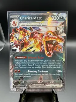 Pokemon Charizard ex 125/197 Prize Pack Series Cards - Image 1