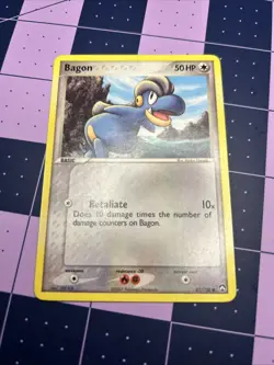 Pokemon TCG Bagon 43/108 Common Regular Power Keepers Card LP Condition - Image 1