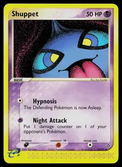 Pokemon Card - Shuppet Dragon 43/97 Uncommon - Image 1