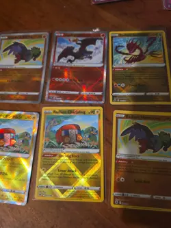 6x English and Japanese Pokemon TCG radiant mixed card lot - Image 3