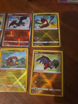 6x English and Japanese Pokemon TCG radiant mixed card lot - Image 4