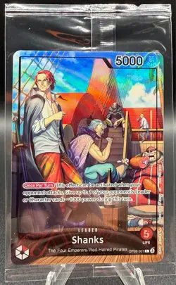 [SEALED] Shanks (2025 PSA Magazine Promo) - One Piece Promotion Cards (OP-PR) - Image 1