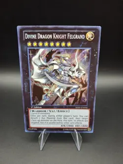 Divine Dragon Knight Felgrand (Shadow Specters) 1st Edition Yugioh Card - Image 1
