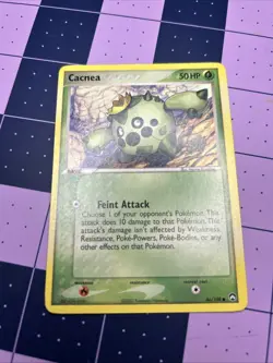 Pokemon TCG Cacnea regular card 46/108 from Power Keepers LP - Image 1