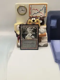 Swamp (A) Ice Age Basic Land MAGIC THE GATHERING MTG - Image 1