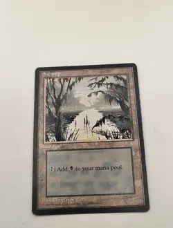 Swamp (A) Ice Age Basic Land MAGIC THE GATHERING MTG - Image 2