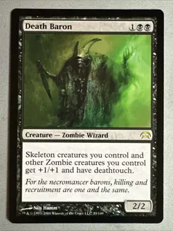 MTG / Death Baron / HOP / #25 / Regular / Rare / NM - Image 1