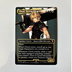 Wizards of the Coast Cloud, Ex-Soldier 202 Borderless Mythic Regular EN - Image 1