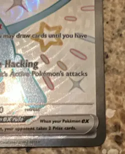 Pokemon TCG: Mew ex 216/091 SV04 Paldean Fates Shiny Ultra Rare-Moderate Play - Image 4
