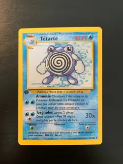 Carte Pokemon : Tetarte 38/102 Edition 1 Set de Base Wizards Francaise - Image 1