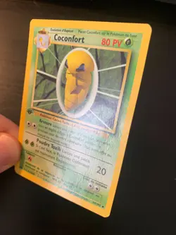 Carte Pokemon : Coconfort 33/102 Edition 1 Set de Base Wizards Francaise - Image 2