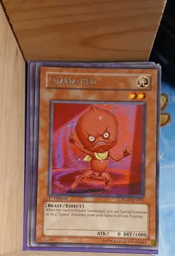 Ojama Red RGBT-EN096 Raging Battle 1st Edition - Image 1