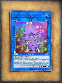 Yugioh Ojama Emperor DUOV-EN033 Ultrra Rare 1st Ed NM - Image 1