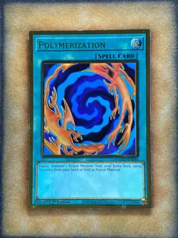 Yugioh Polymerization MAGO-EN044 Gold Rare 1st Ed NM - Image 1
