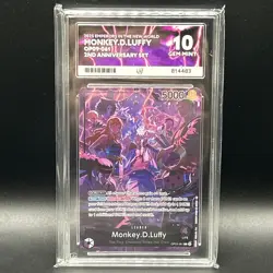 2nd Anniversary English One Piece TCG Complete Sequential Set - ACE 10 - Image 3