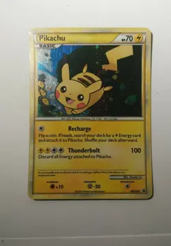Pokemon Card - Pikachu hg5503 Rare Evolutions Deck Exclusives J&M Tarantula - Image 1