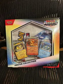 Pokemon TCG SV8.5 Prismatic Evolutions Poster Collection Box Factory Sealed - Image 1